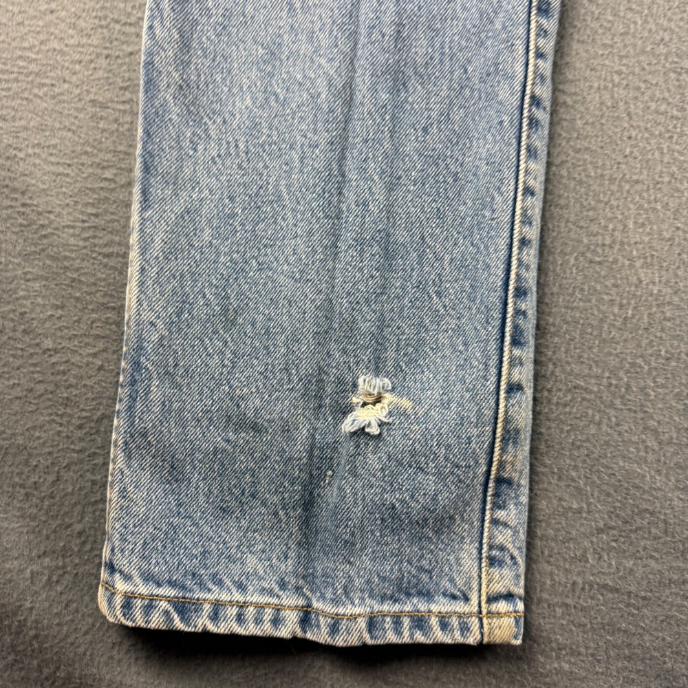 Cinch Green Label Jeans Mens 32x34 (Fits 31x34) Blue Relaxed Fit Straight Cowboy - Picture 4 of 16
